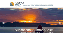 Desktop Screenshot of halifaxyoga.com